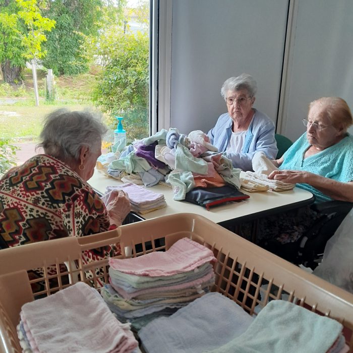 Pliage du linge